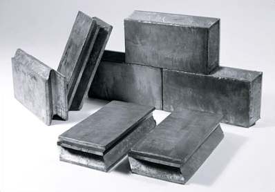 lead lined bricks for radiation shielding and protection
